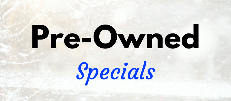 Pre-owned Specials Banner