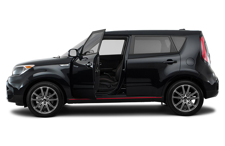 2018 Kia Soul in black