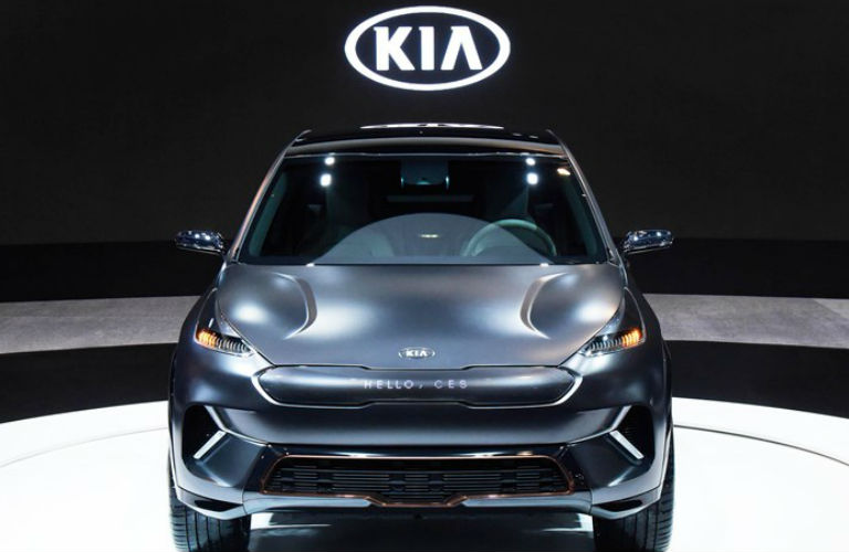 2018 CES Kia Vehicle front