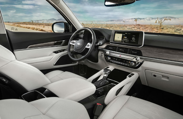 2020 Kia Telluride interior front view