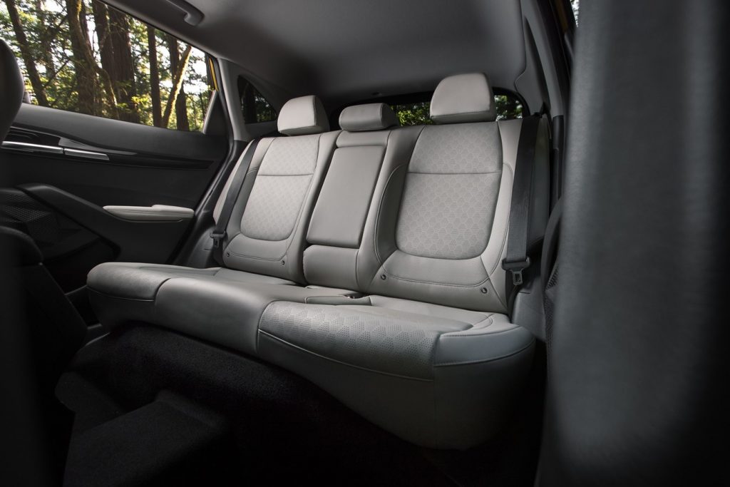 Kia Seltos Interior rear seats