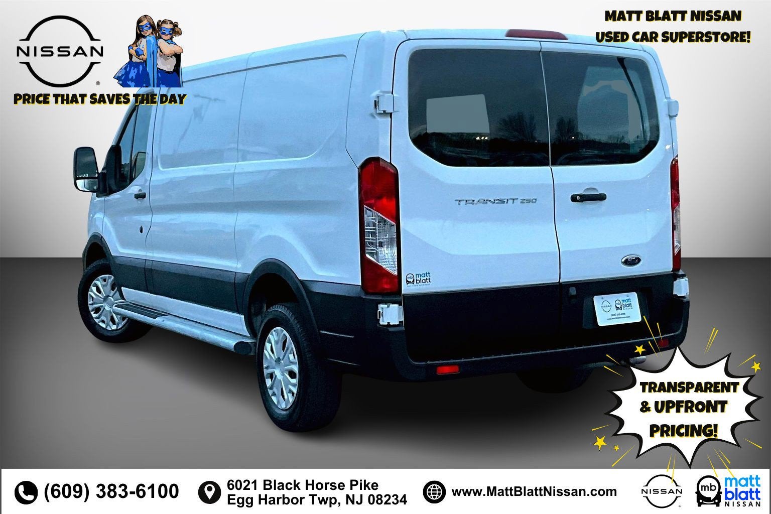 2024 Ford Transit Cargo Van Low Roof