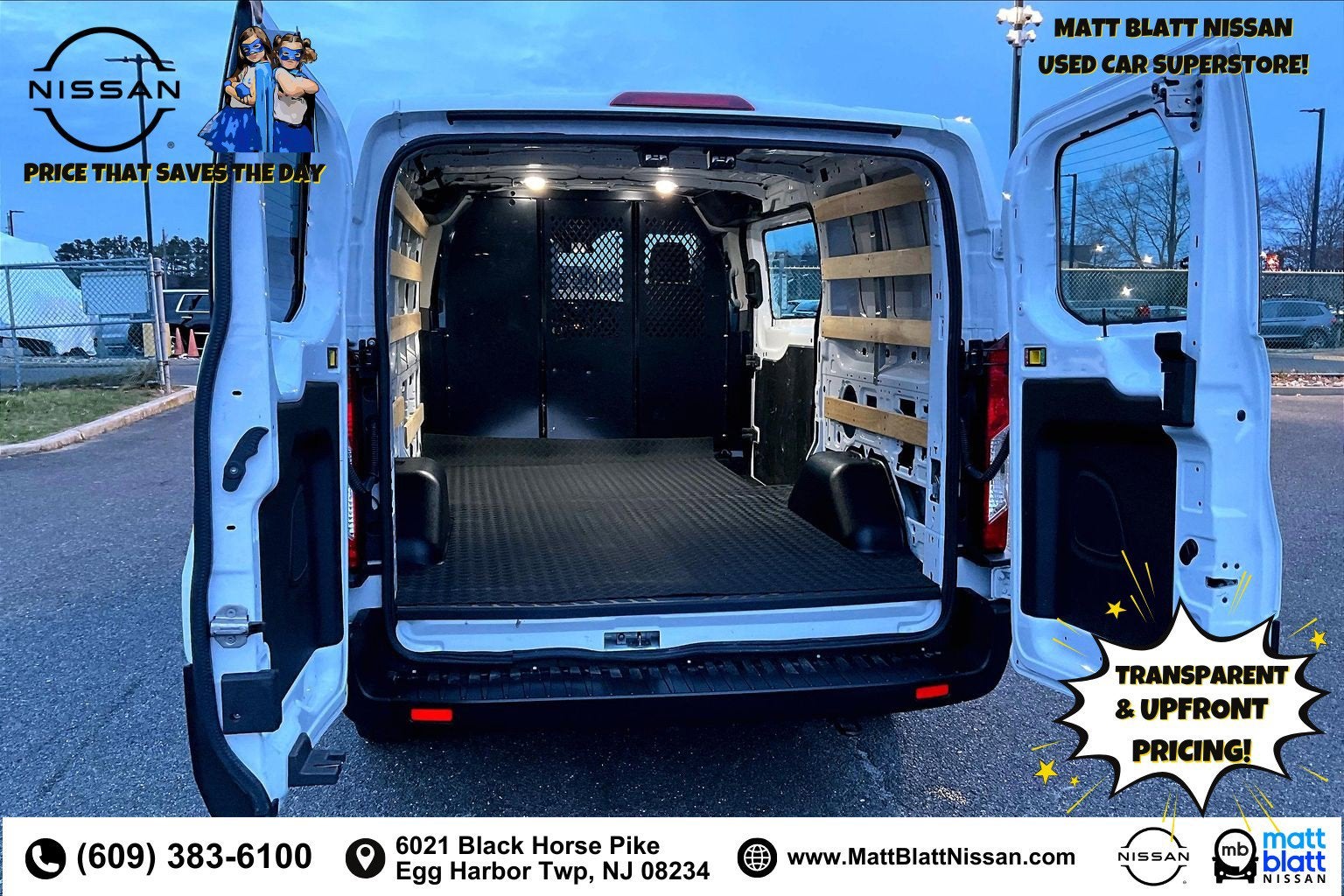 2024 Ford Transit Cargo Van Low Roof