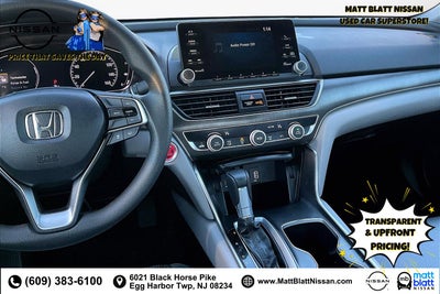 2019 Honda Accord Sedan LX 1.5T