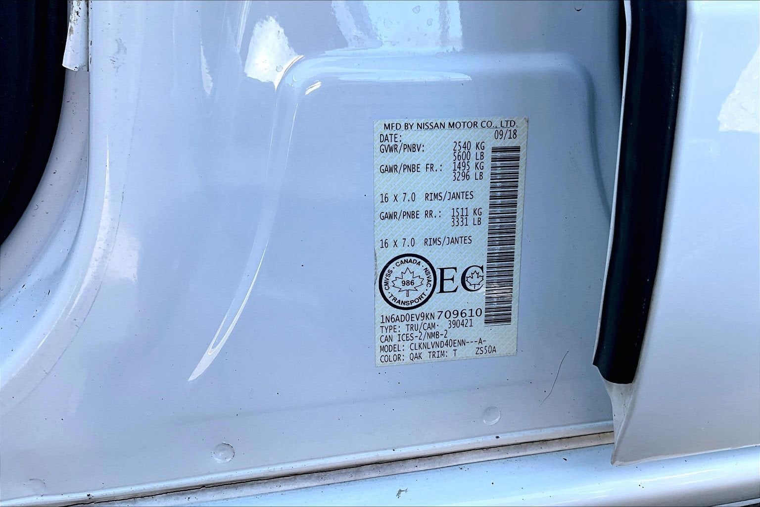 2019 Nissan Frontier PRO-4X