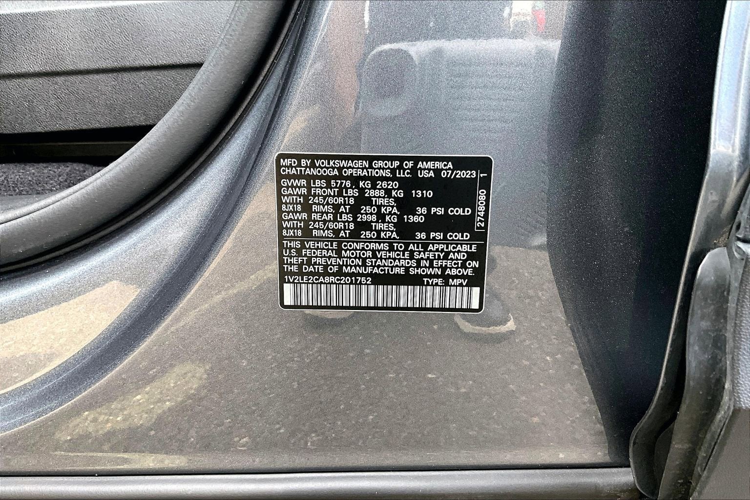 2024 Volkswagen Atlas Cross Sport 2.0T SE