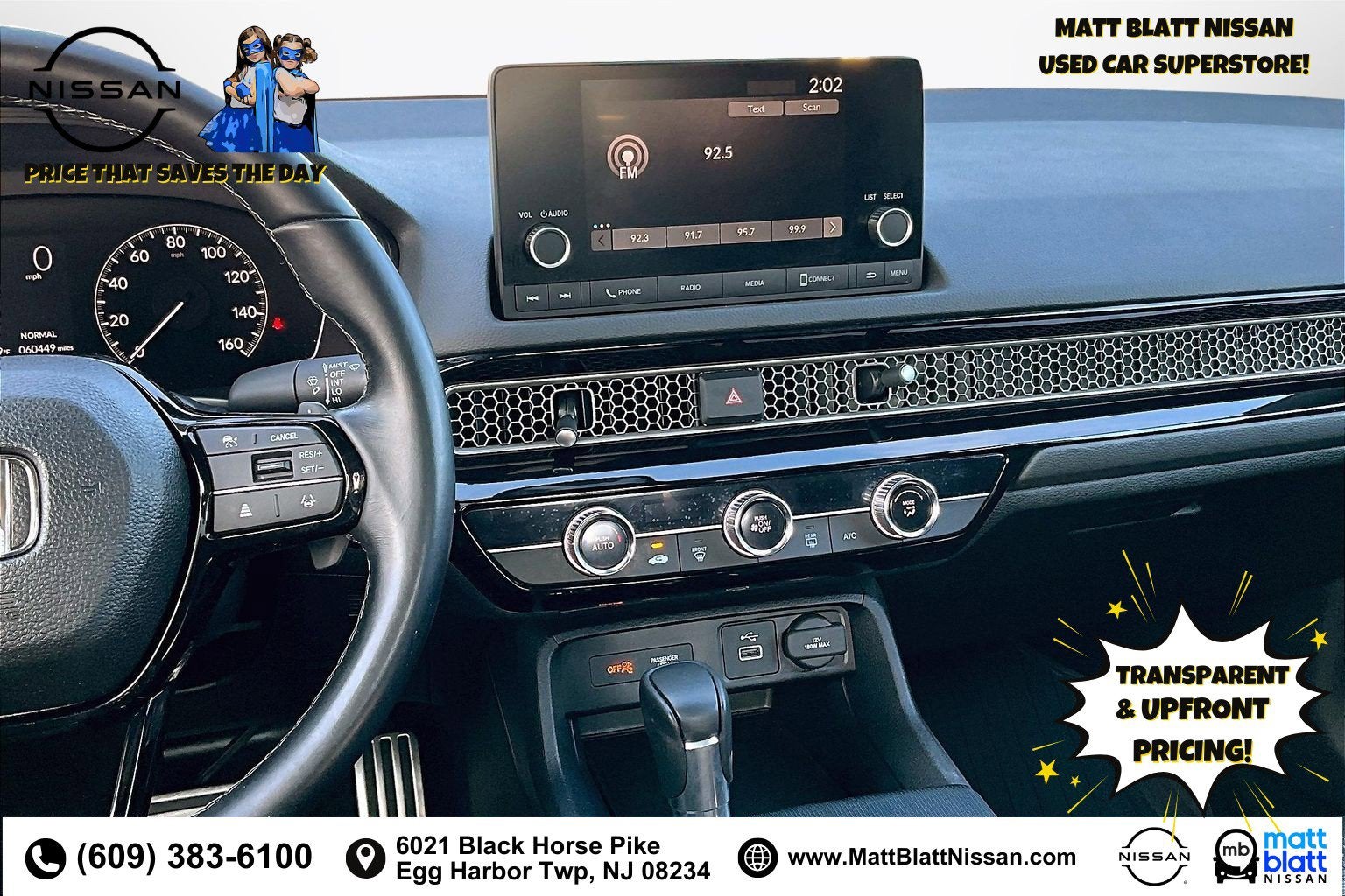 2022 Honda Civic Sedan Sport