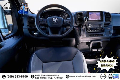 2025 RAM ProMaster Cargo Van Tradesman