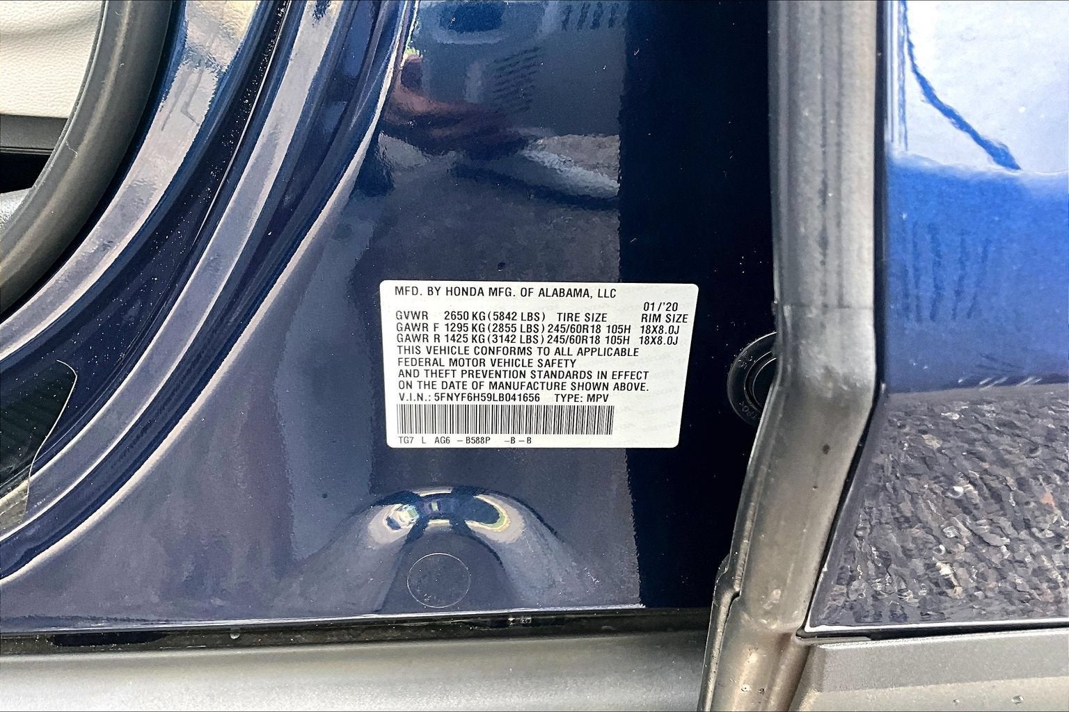 2020 Honda Pilot EX-L