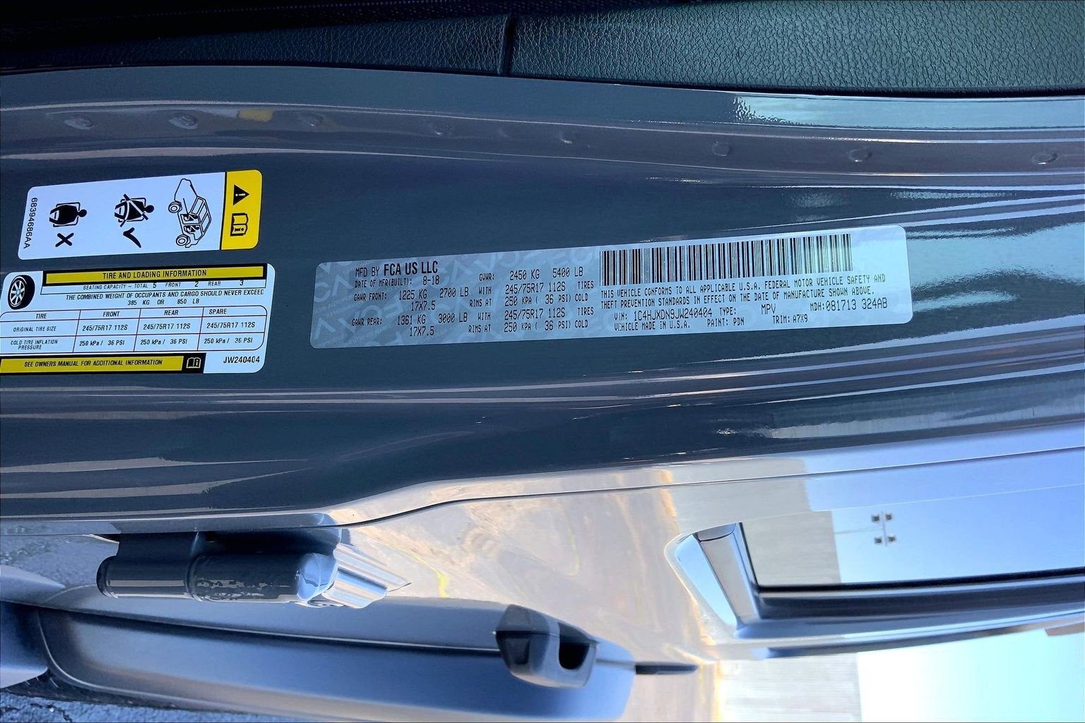 2018 Jeep Wrangler Unlimited Sport