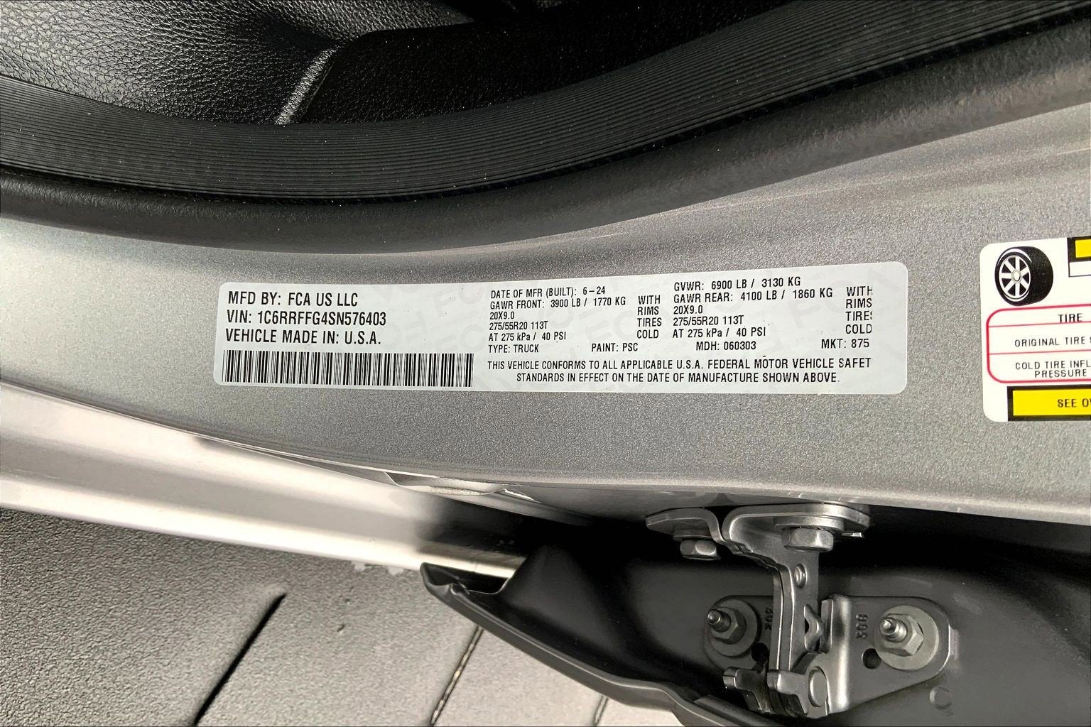 2025 RAM 1500 Big Horn Crew Cab 4x4 5'7' Box