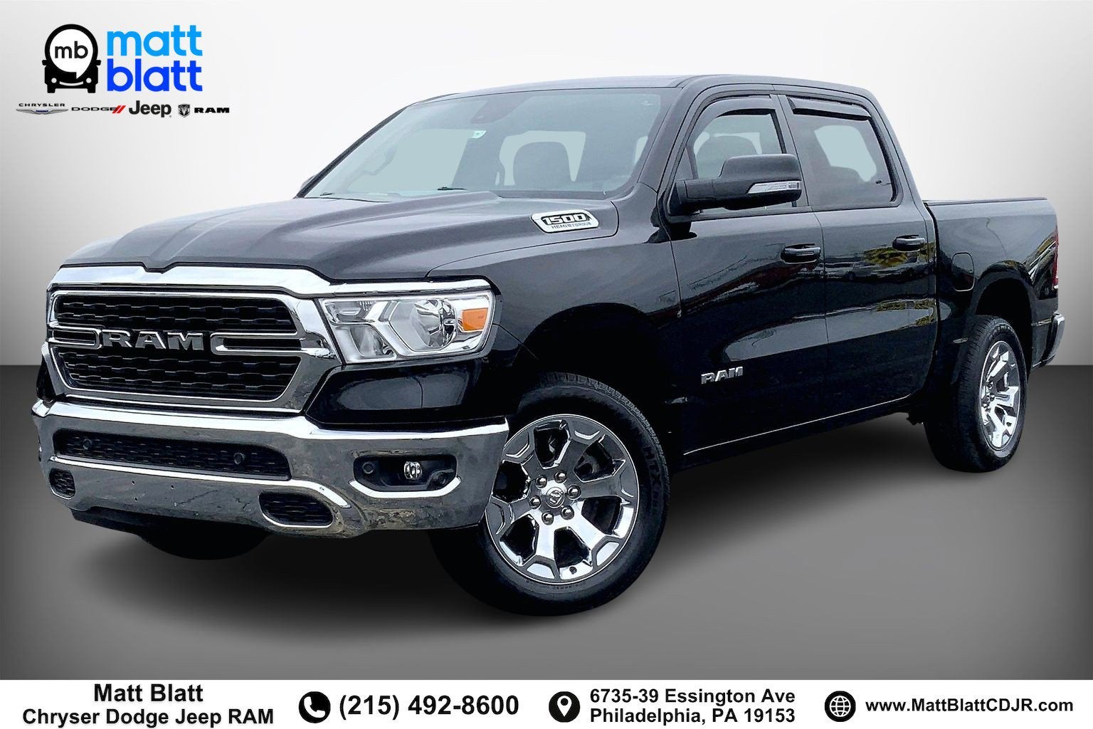2022 RAM 1500 Big Horn Crew Cab 4x4 5'7' Box
