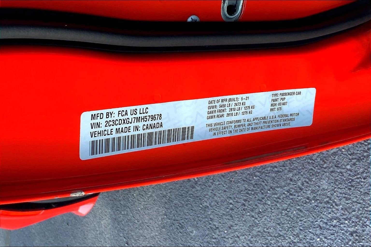 2021 Dodge Charger Scat Pack Widebody RWD