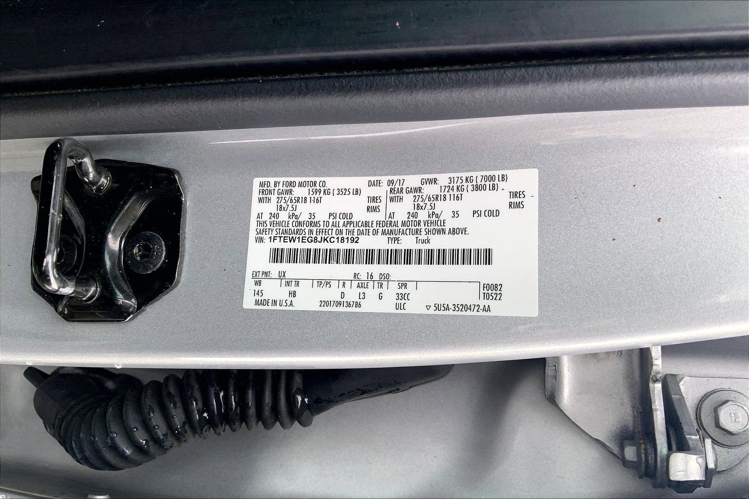 2018 Ford F-150 LARIAT