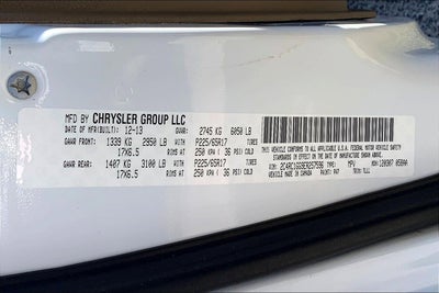 2014 Chrysler Town & Country Limited