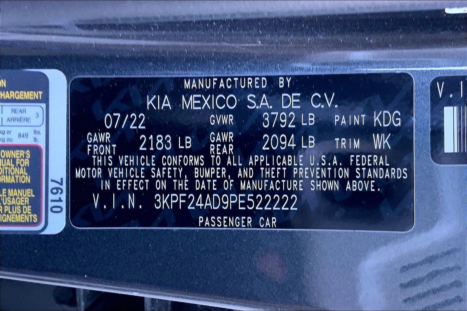 2023 Kia Forte LXS