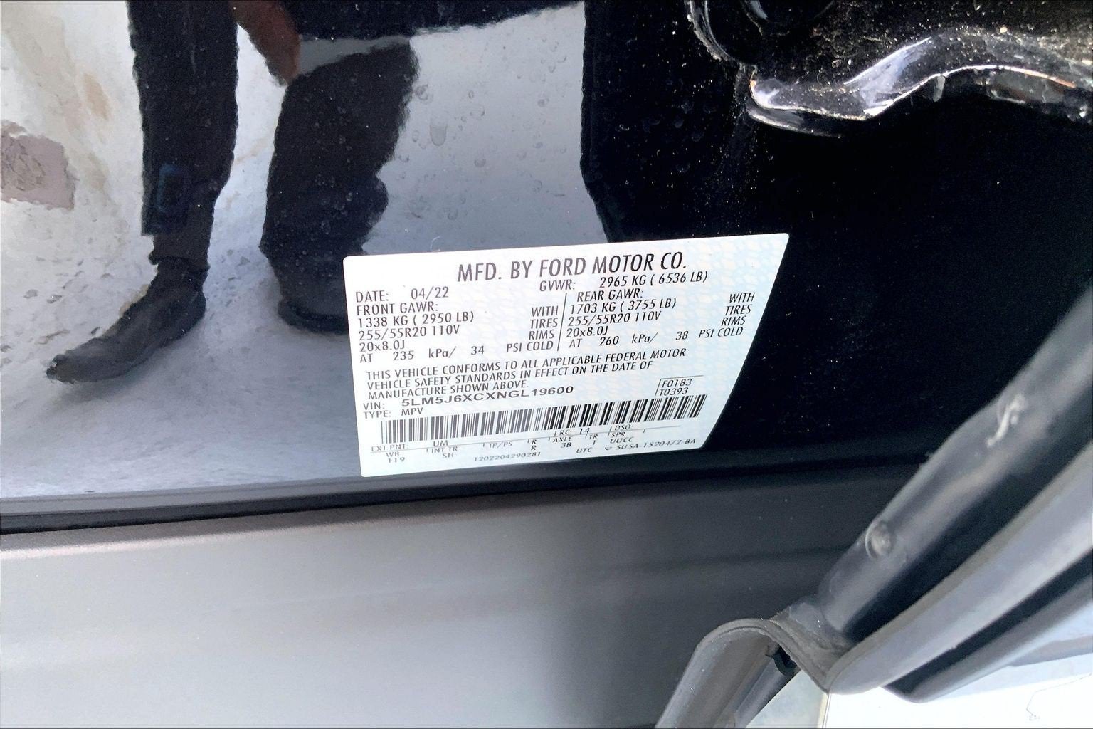 2022 Lincoln Aviator Standard