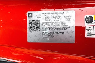 2018 Chevrolet Camaro 2SS
