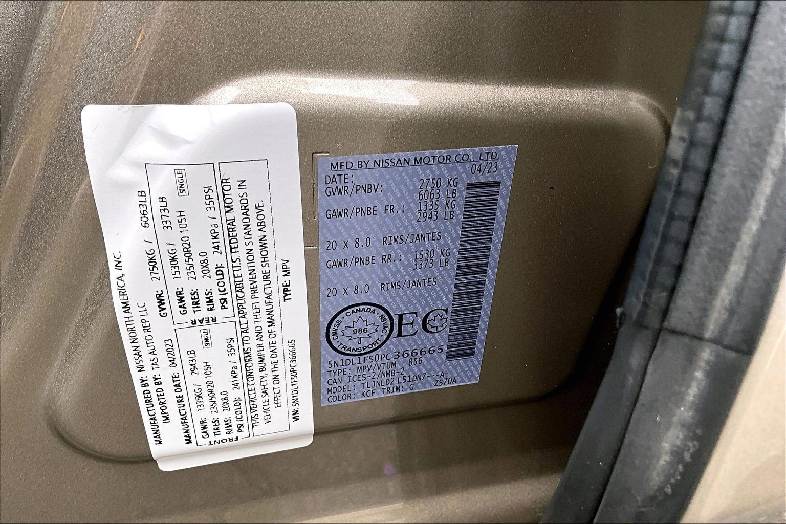 2023 INFINITI QX60 LUXE AWD