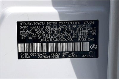 2024 Lexus IS IS 350 F SPORT Design