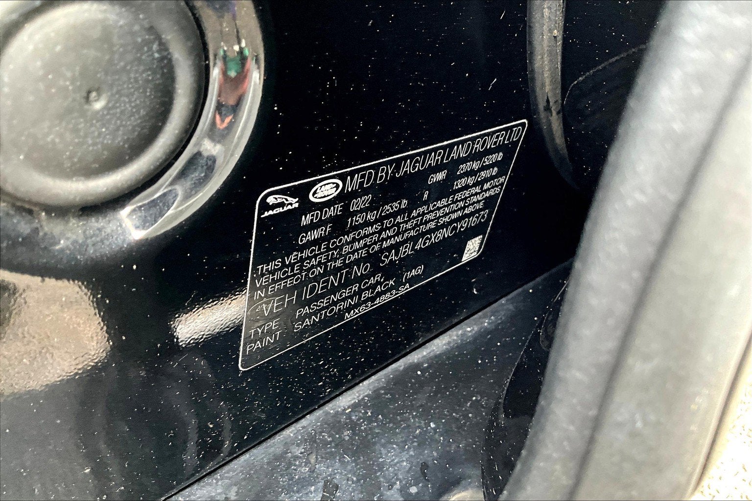 2022 Jaguar XF R-Dynamic SE