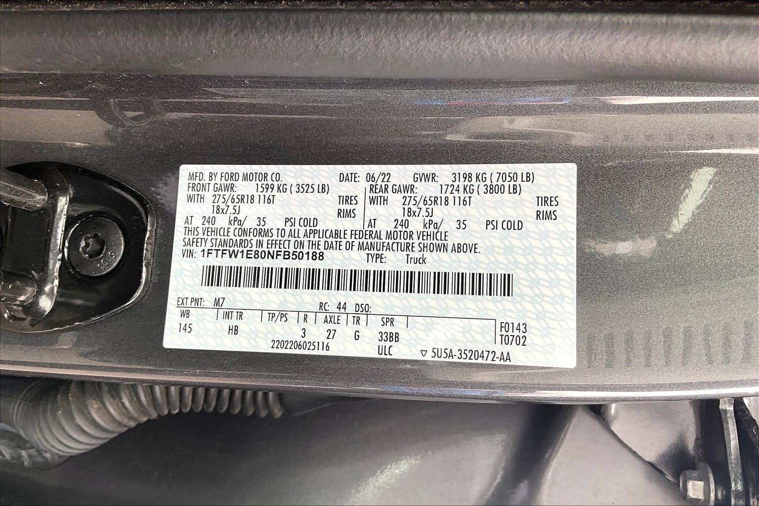 2022 Ford F-150 LARIAT