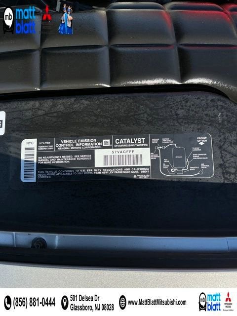 2001 Chevrolet Corvette Z06