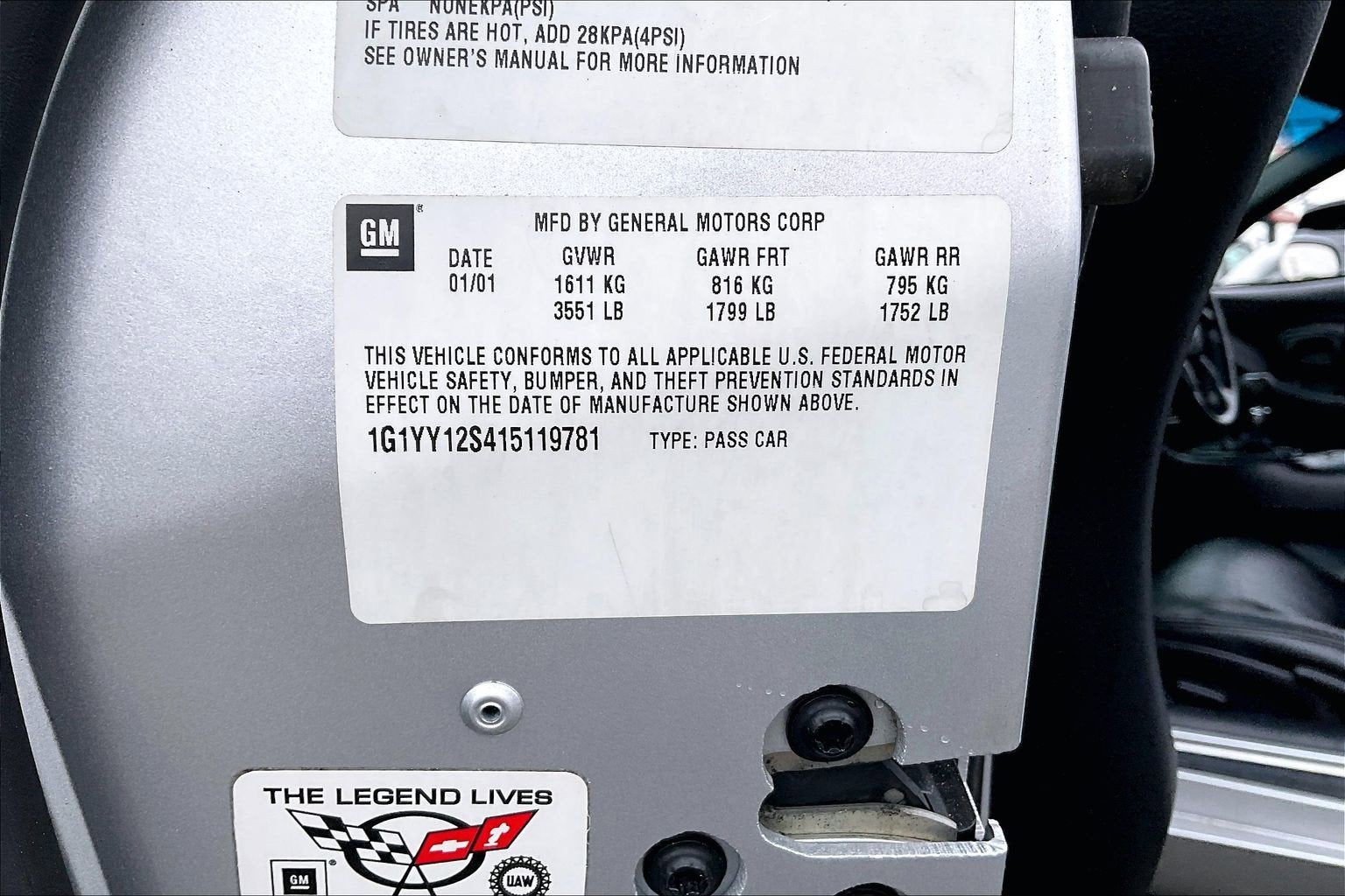 2001 Chevrolet Corvette Z06