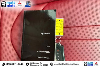 2023 Lexus RX RX 500h F SPORT Performance