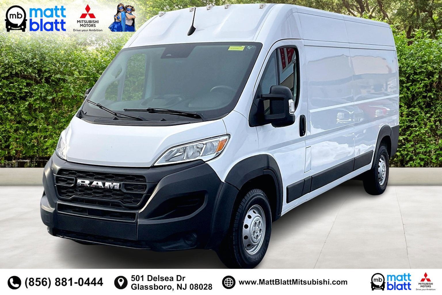 2023 RAM ProMaster Cargo Van High Roof