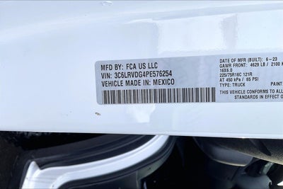 2023 RAM ProMaster Cargo Van High Roof