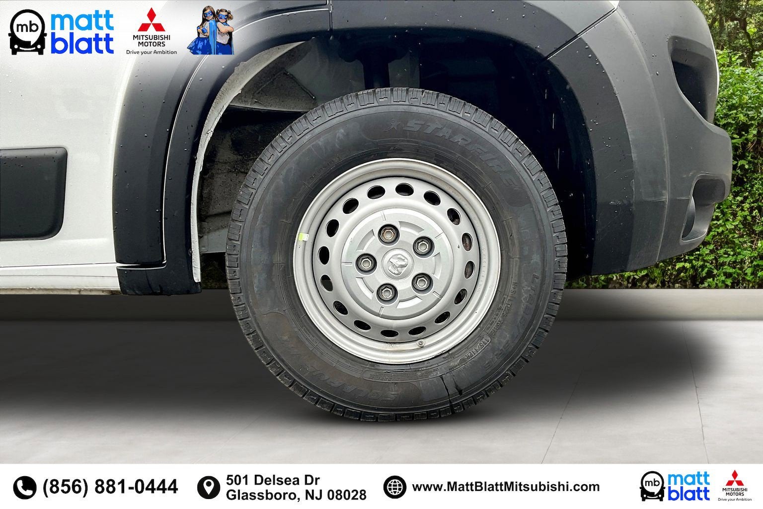 2025 RAM ProMaster Cargo Van Tradesman