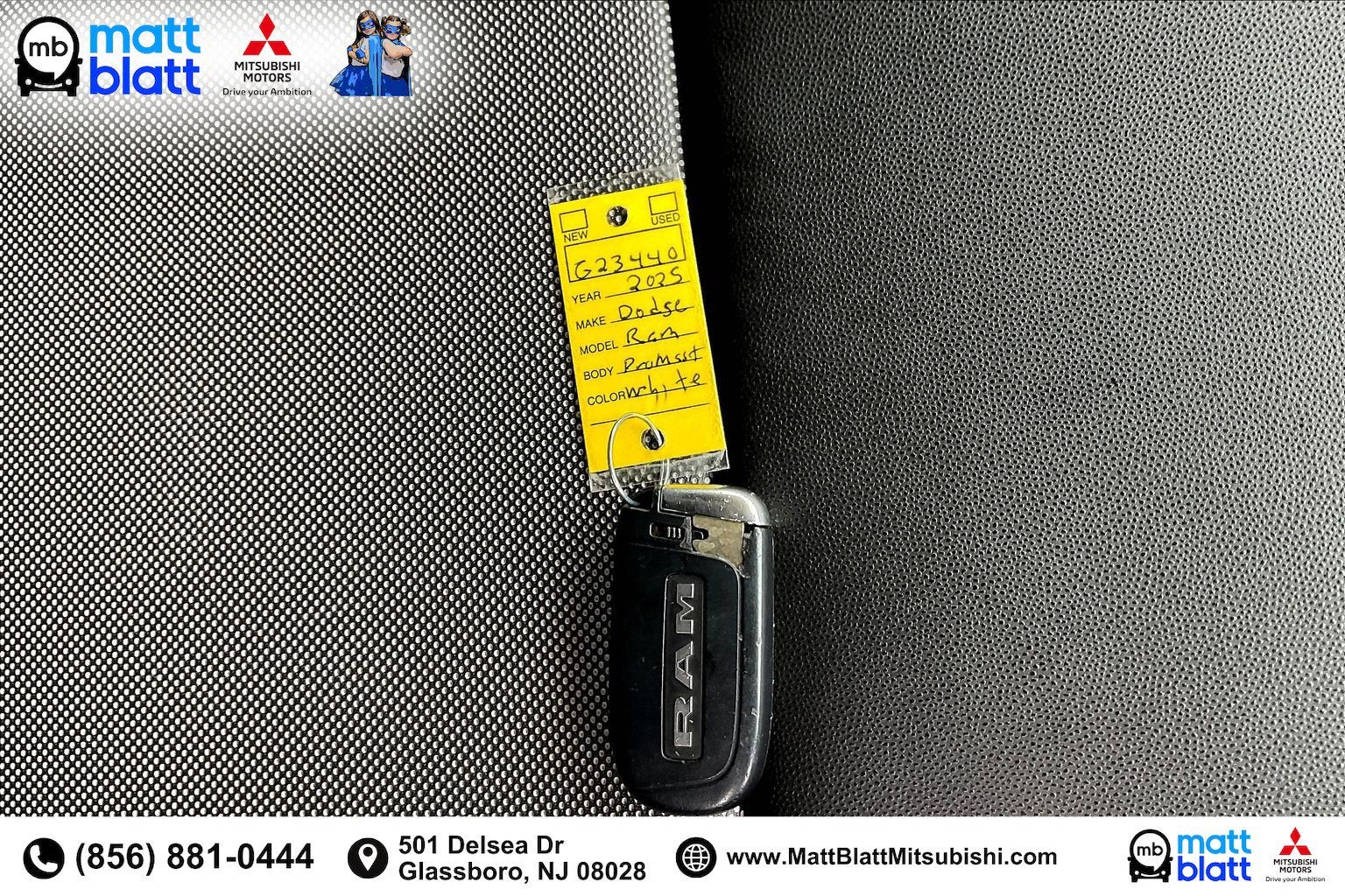 2025 RAM ProMaster Cargo Van Tradesman