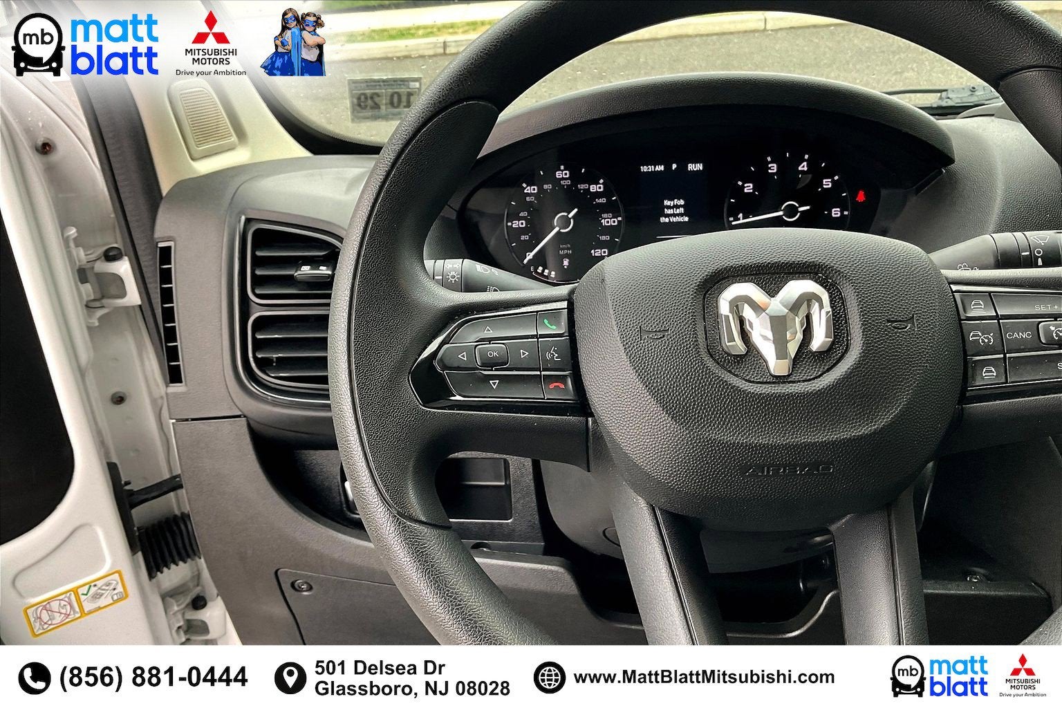 2025 RAM ProMaster Cargo Van Tradesman