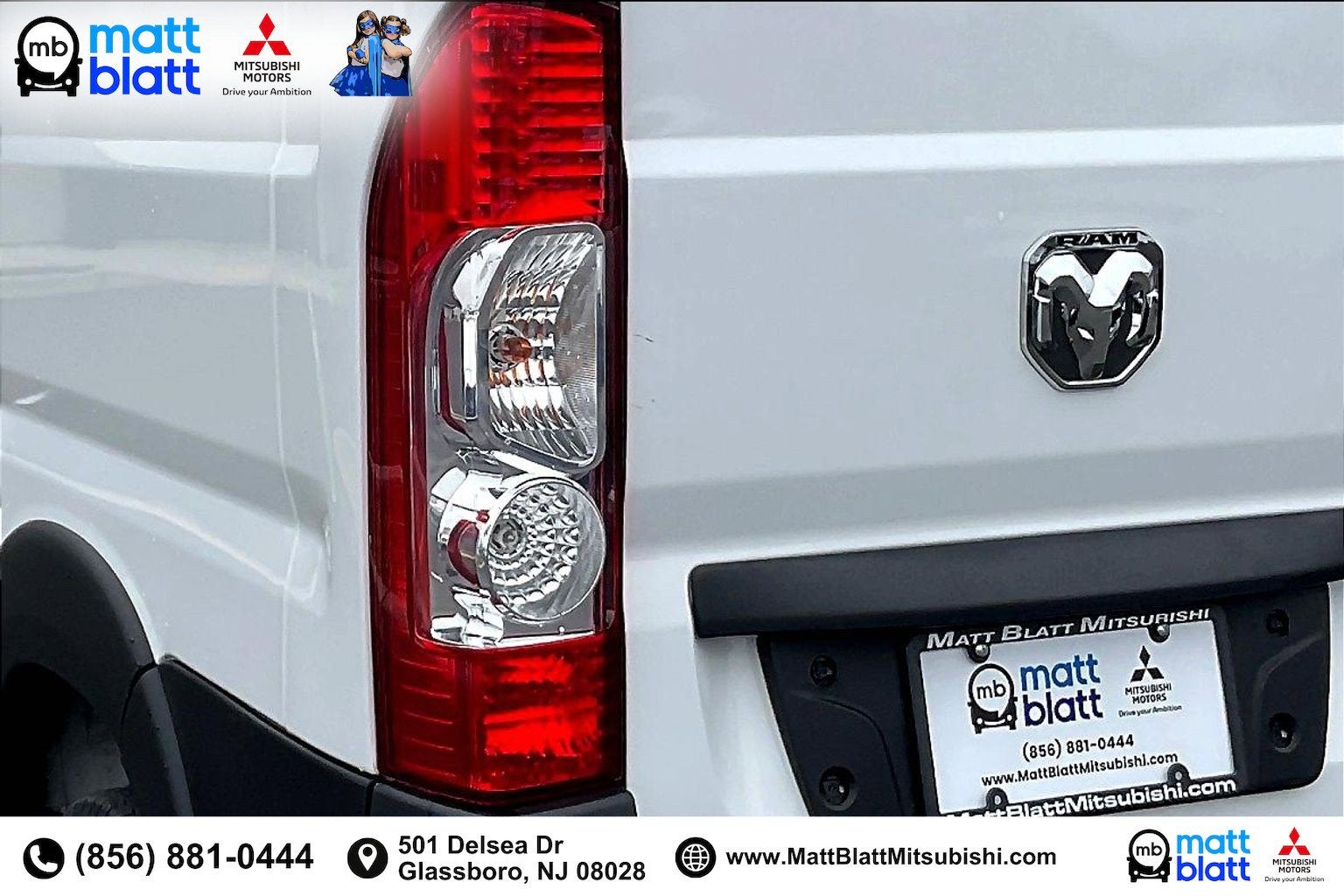 2025 RAM ProMaster Cargo Van Tradesman