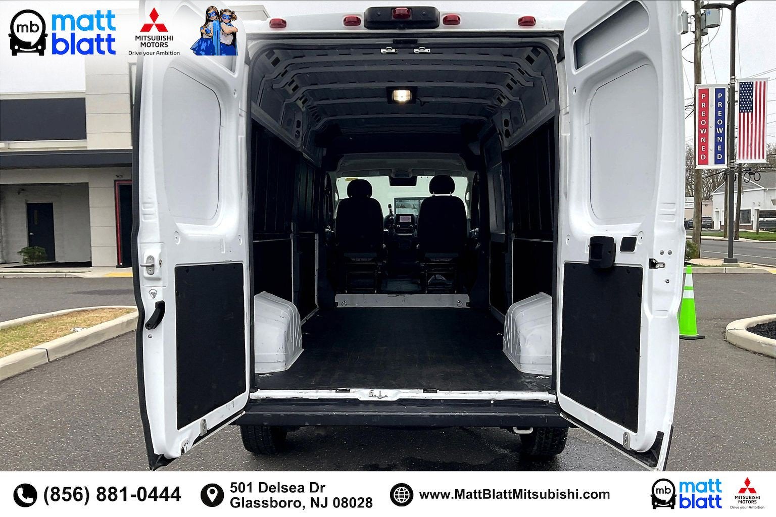 2025 RAM ProMaster Cargo Van Tradesman