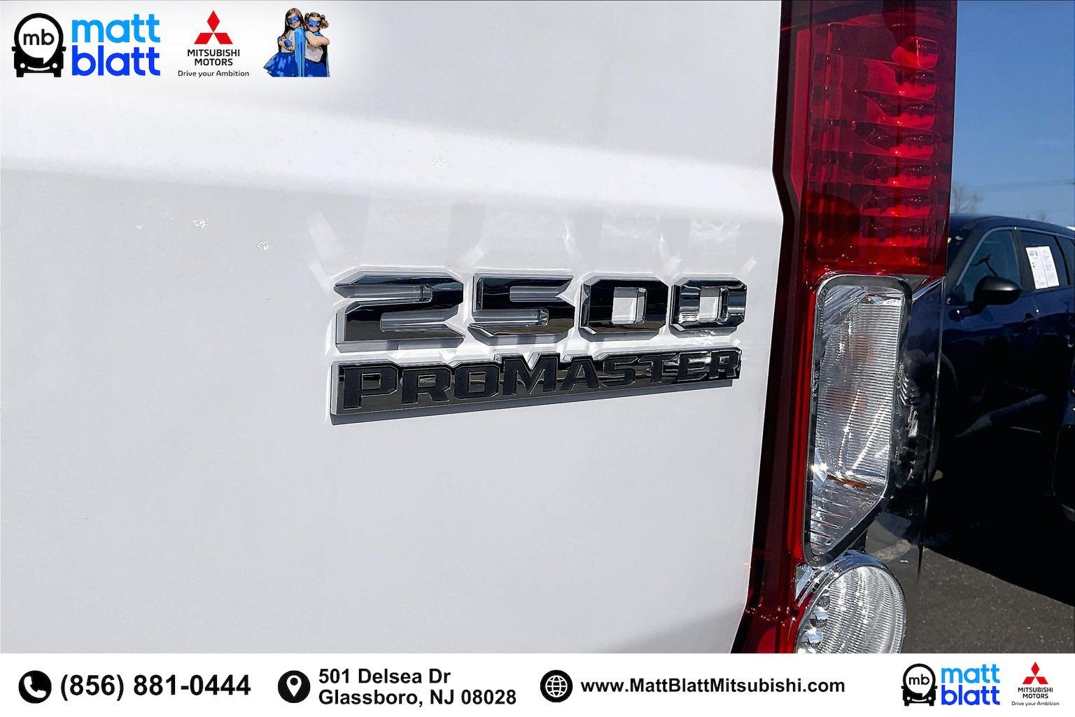 2025 RAM ProMaster Cargo Van Tradesman