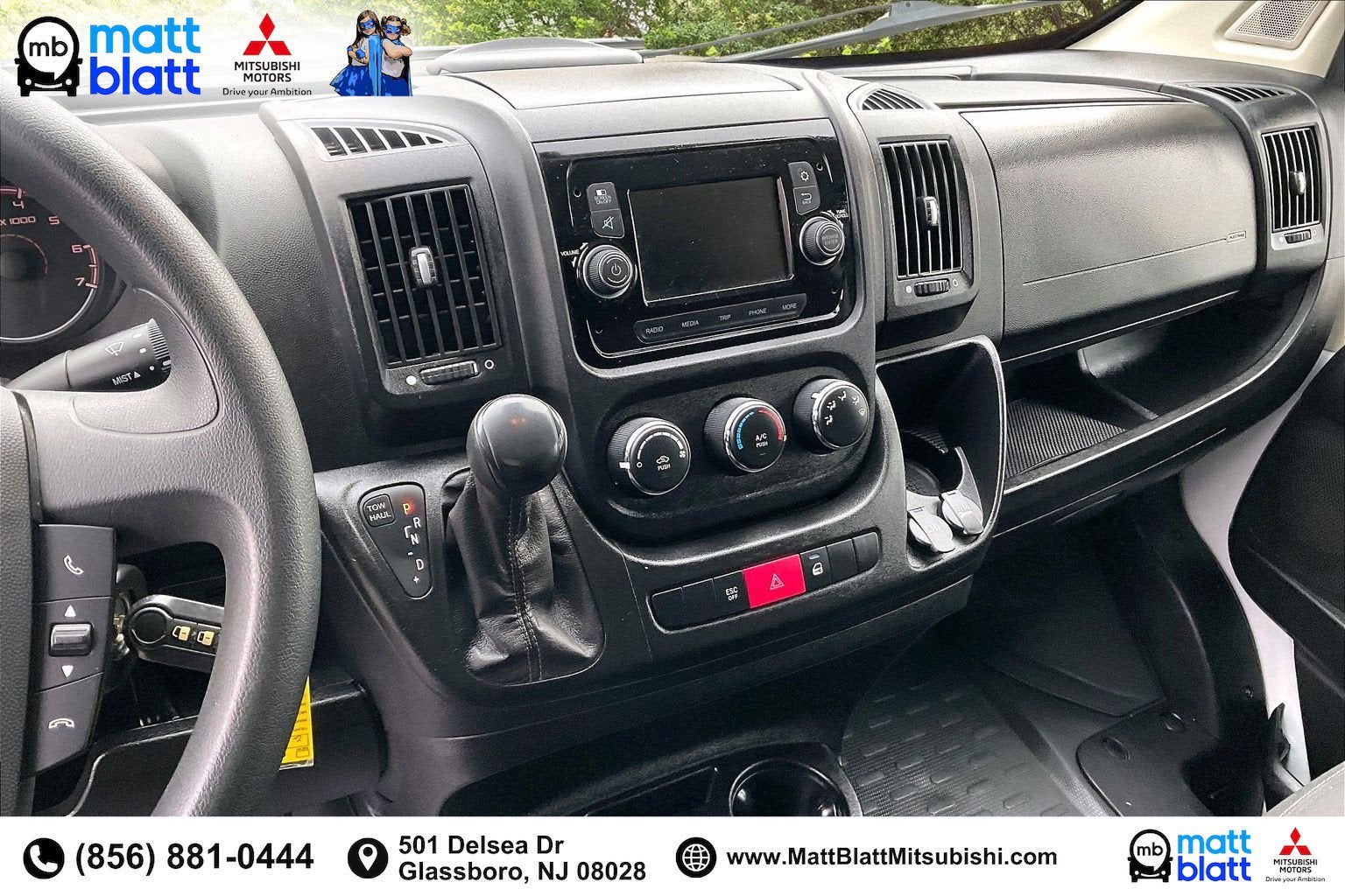 2021 RAM ProMaster Cargo Van Std Roof