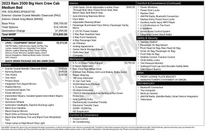 2023 RAM 2500 Big Horn