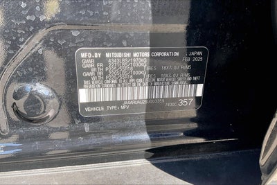 2025 Mitsubishi Outlander Sport LE