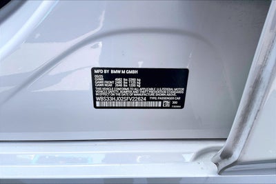 2025 BMW M3 Competition xDrive