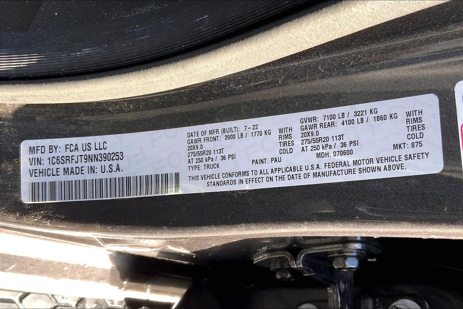 2022 RAM 1500 Laramie