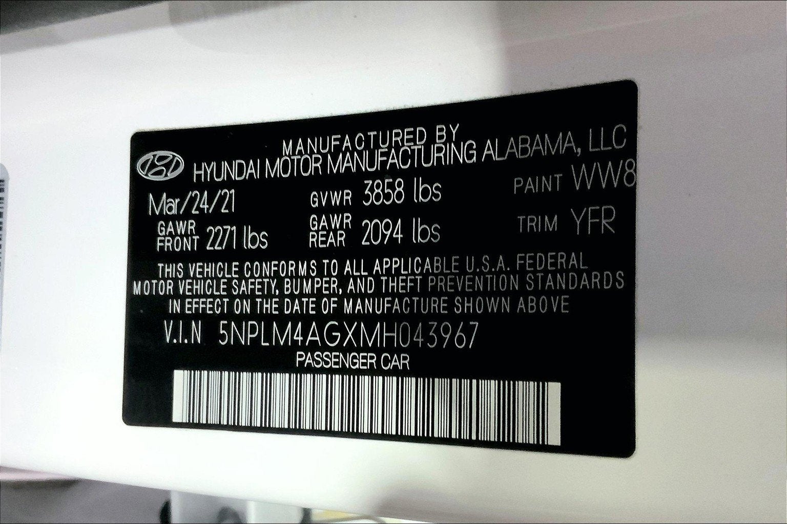 2021 Hyundai Elantra SEL