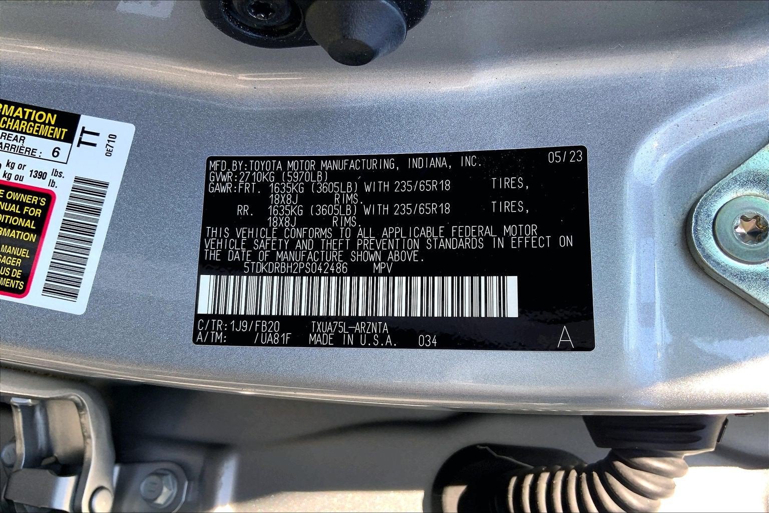 2023 Toyota Highlander XLE