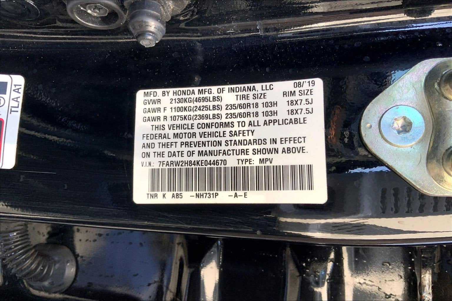 2019 Honda CR-V EX-L