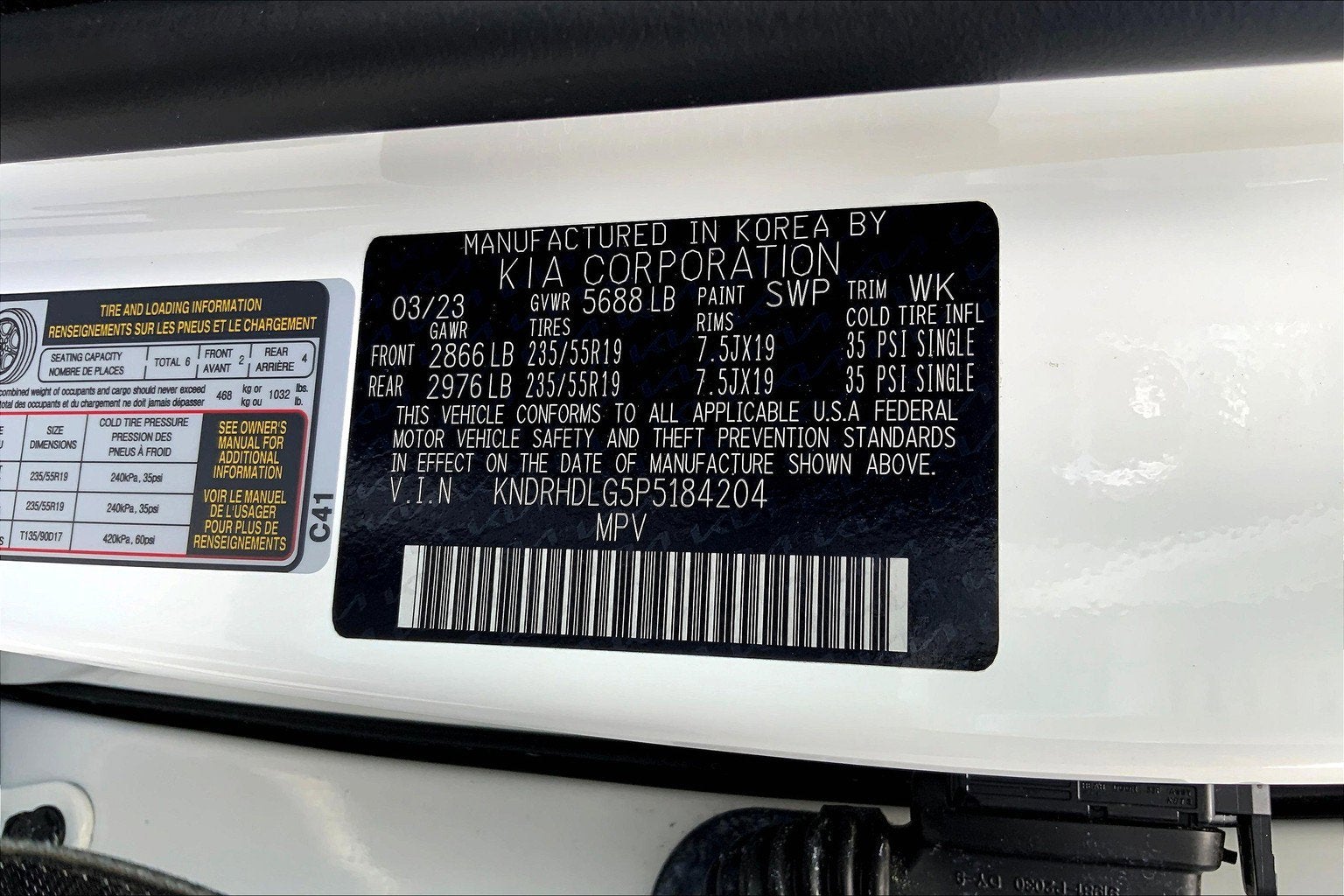 2023 Kia Sorento Hybrid EX