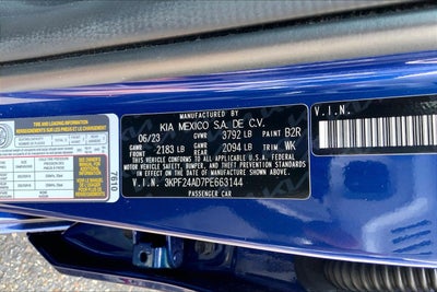 2023 Kia Forte LXS