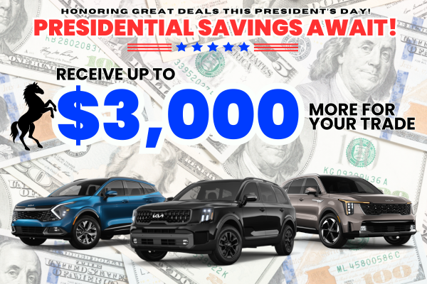 $3000 More for Your Trade